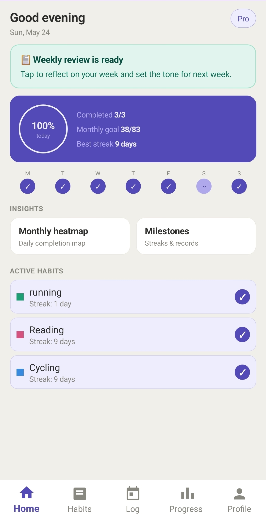 Home Dashboard